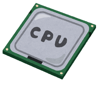 CPUのイラスト